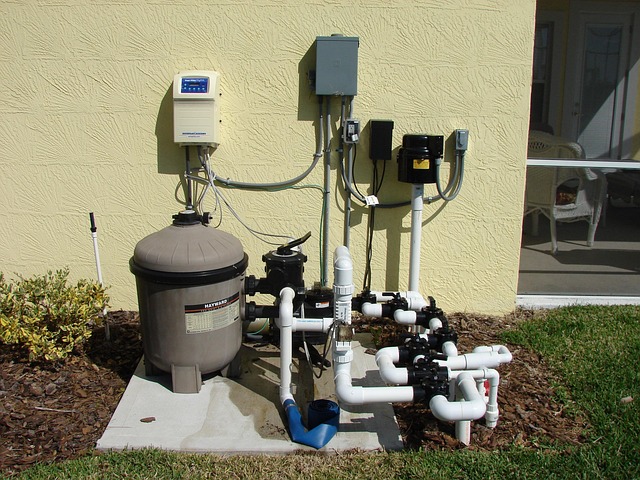 Premium pump equipment close-up